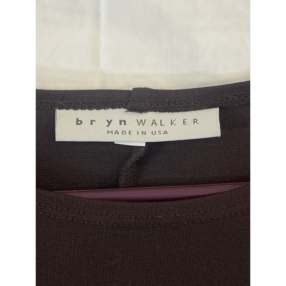 Bryn‎ Walker Dolman Sleeve Dress Women Sz XS Brown 3/4 Sleeve USA Knee Length - Picture 2 of 9